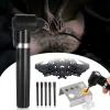 Поставки Yangna Tattoo Micrer Mixer Hine Kit Pigmer Mixer Tool с 100 шт. Палочки 100 шт. Тату