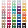 50708090Pieces Boutique Tiny Baby Bows Grosgrain 2 Hair Bows Non-Slip Full Lined Alligator Clips for Baby Girls Toddlers 240223