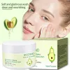 Remover avokado makeup Remover Cream Emulging Fast Deep Clean Gentle No Irritation Lips and Eyes kan rengöras noggrant