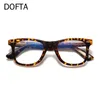 Solglasögon Dofta Retro Computer Glasses Men High-kvalitet TR90 Eyewear Optical Recept Eglasses Frame Women 5955