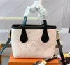 Projektant Mini Tote Bag Women NF Never BB Pełna torebka zakupowa Luksusowe wysokiej jakości torby na ramię Crossbody Crossfody Portfel Hobo torebki Panie Torbale Dhgate