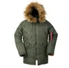 Hommes vers le bas hiver bouffant hommes Long manteau fourrure capuche coton veste avec épaissi Bomber Parka manteaux pour hommes femmes