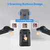 Eyoyo 2D Telefon Back Clip Bluetooth Streckkodscanner Portable Strecke Reader Data Matrix Code 1D 2D QR Scanner Android System 240229