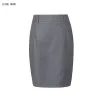 Jupe Dames Vêtements de Travail Formels Jupe Crayon Bureau Jupes Moulantes Grande Taille Noir Gris Bleu Marine Jupes Courtes d'affaires pour Femmes 5XL