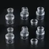 Bottles 100 x 2g/3g/5g/10g/15g/20g Plastic Empty Clear Cosmetic Jars Makeup Container Lotion Vials Face Cream Box Sample Pots Gel Bottle
