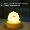 Cute Animal Night Light Led Kid Bedroom Bedside Lamp Dimmable Rabbit Cat Room Decor Birthday Gift for Childre Baby Sleep Light 240227