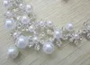 Hair Clips Pearls Wedding Crows Accessories Bridesmaid Jewelry Bridal Set Crown Necklace Earrings