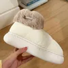 Casual Shoes Thick Sole Womens Furry Snow Boots Super Soft Keep Warm Plush Couples Cotton Outside Unisex Non-slip Waterproof Ankle Boot