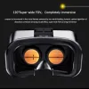 Cihazlar Orijinal J30 4K Sanal Gerçeklik 3D Gözlük Kutu Stereo VR Google Karton Kulaklık Kask IOS Android Telefon MAX 6.7 ", Rocker