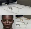 Fashion design new optical eyeglasses 106 retro K gold square frame vintage simple style transparent glasses top quality clear len1440657