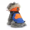 Hondenkleding Jas met ritssluiting op de borst voor honden Katoenen jas Glow Kleine en middelgrote kleding Chihuahua Tractiebenodigdheden Winter