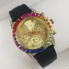 Heren Watch Designer Silicone Quartz Watch