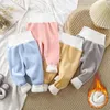 Pantalon bébé fille Plus Leggings doux garçons côtelé pleine longueur infantile enfants vêtements Skiny pantalon enfants décontracté