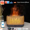 Kontroll Tuya Smart Arom Diffuser WiFi Wireless Oil Essential Diffuser Air Firidifier Mist With LED Light App och Voice Remote Control
