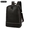 Bolsa de ombro masculina por atacado de fábrica 2 cores mochilas de couro acolchoadas de grande capacidade tendência de rua cor sólida coringa bolsa de computador simples coringa bolsa masculina 1002 #