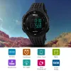 Uhren Skmei 1219 Männer Digitale Uhr Led-anzeige Wasserdichte Männliche Armbanduhren Chronograph Kalender Alarm Sport Uhren Relogio Masculino