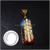 Pendant Necklaces Reiki Healing Colorf Chips Stone Chakra Orgone Energy Resin Necklace Amet Orgonite Crystal Carshop2006 Drop Delive Dhtbj