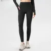 Leggings per abbigliamento di nuova moda Donna Stretch Pantaloni da yoga neri ad asciugatura rapida 20 colori Pantaloni da palestra per allenamento Leggings a vita alta