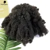 Capelli intrecciati afro ricci Bulk Lock Dreadlock mongolo Remy Uncinetto umano per donne nere 240229