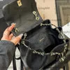 Sacos de mochila de gabrielle gabrielle backpack de gabrielle backpack de gabrielle hardware de metal ouro