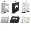 Fodral dammsäker konsolskydd för PS4 Slim PS4 Pro Waterproof Oxford fodral för PS5 Vertikal horisotalt spel bomullsöverdrag svart