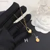 Exclusieve kettingen met hanger Liefdesketting Luxe designer Klassiek Premium sieraden Accessoires Populair modemerk Prachtig cadeau 18k verguld 240302