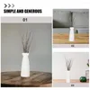 Fleurs décoratives 12 pièces, branche de bouleau, Vase en saule séché, remplissage, accessoires de réglage de lieu de maison