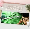 Almofadas One Piece Zoro Roronoa Bloqueio Borda Mouse Pad Jogo Gaming Mousepad XL Grande Gamer Teclado PC Desk Mat Computador Tablet Mouse Pad