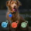 Imposta LED luminoso collare per cani e gatti ciondolo luminoso camminata notturna collana luminosa collare per animali domestici imbracatura leggera per forniture per animali domestici per cani di piccola taglia