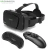 SCHEDE OGLIES ORIGINE G10 GIANT SCREEN VR VERSE VITRALE VIRTUAL REALTÀ Casco di cartone Google per lo smartphone da 4,77 ", joystick abbinata