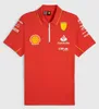 Topstees 2024 Formül 1 F1 Yarış Setleri Mercedeser AMG Petronas Fernando Alonso Tshirt Sıradan Nefes Alabası Polo Yaz Araba Logo Motorları