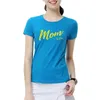 T-shirts pour femmes maman vie chemise fête des mères cadeau femmes t-shirt graphique été décontracté femmes hauts livraison directe