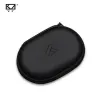 Earphones KZ Earphone Bags PU Zipper Storage Box Portable Hold Storage Box Case Black Suitable For Earphone Accessories Earbuds Card