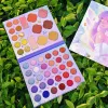 Shadow 48 Cores Fada Butterfly Matte Palette Palette Livro Glitter Eye Shadow Pigmment Paleta de maquiagem profissional para rosto