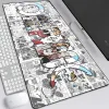 Kuddar ett stycke anime stort lås kant mus pad dator mousepad 80x30 cm gaming padmouse gamer bärbar dator tangentbord mus mattor droppskepp