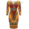 Vestidos casuales básicos Vestidos casuales Señoras africanas Cintura de muñeca elegante para el trabajo Moda de negocios Vestidos delgados 240302