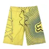 Summer 2020 new letter printed peach skin velvet fast dry surf beach pants mens running shorts