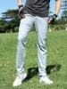 Pantaloni della tuta Pantaloni della tuta estivi leggeri e sottili Pantaloni da golf per sport all'aria aperta traspiranti ad asciugatura rapida Pantaloni da pista lunghi casual in nylon elasticizzato da uomo