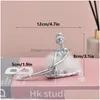 Objetos Decorativos Estatuetas Objetos Decorativos Estatuetas Northouins Nordic Deluxe Cute Ballet Girl Resina Corpo Dançarino Estátua Família Dhmjg