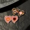 Süße Sonnenblumen-Herz-Haarspange für Damen und Mädchen, Herz-Buchstaben-Haarspangen, Haarspangen für Geschenkparty