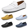 Summer Grey Spring Autumn 2024 Black White Mens Low Top Breathable Soft Shoes Flat Sole Men Gai-27 651