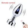 Vibromasseur 7 vitesses Metel perles anales godemichet anal vibration grande télécommande sans fil rechargeable masseur de prostate cul sex toy 240227