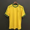 94 98 02 04 Brasilien Vintage-Trikot ROMARIO RIVALDO Brasilien CARLOS Ronaldinho Camisa de Futebol Ronaldo KAKA 1994 1998 2002 2004 PELE Retro-Fußballtrikots Herren-Kinderset