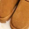 Snowboots voor kinderen Echt leer Bont Kind Top Hoge kwaliteit Australië Laarzen Winterlaarzen voor jongens Baby Meisjes Warme laars