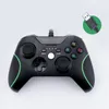 وحدات التحكم في اللعبة السلكية مزدوجة محرك الاهتزاز gamepad joolsticks متوافقة مع Xbox Series X/S/Xbox One/Xbox One S/One X/PC مع صندوق البيع بالتجزئة