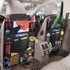 Organizador de carro bolsos de armazenamento banco traseiro com protetor de tela de toque volta tablet titular saco capa automática assento para viagem criança