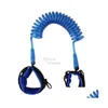 Transporteurs Slings Sacs à dos Enfant Sangle anti-perte Bracelet de sécurité pour enfants Bracelet de sécurité pour bébé Harnais Laisse Corde de traction Garçons Filles H Oteet