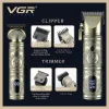 Aparadores vgr vintage armtinet cipper conjunto profissional masculino de cabelo de cabelo profissional