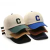 Ball Caps C Brief Baseball Kappe Für Männer Frauen Einstellbare Sonnenhut Outdoor Sport Mädchen Tänzer Hüte Nähte Hip Hop Gorras para Mujer