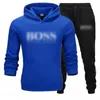 Designer de personalização dos homens Tracksuits Mens Impresso Manga Longa Zipper Hoodie e Calças Ternos de Motocicleta Conjuntos Atléticos Ao Ar Livre